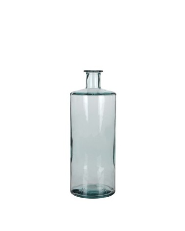 Vase bouteille en verre recyclé H40