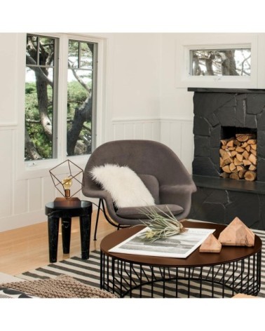 Lampe a poser métal bronze