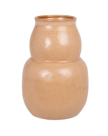 Vase en grès marron H23