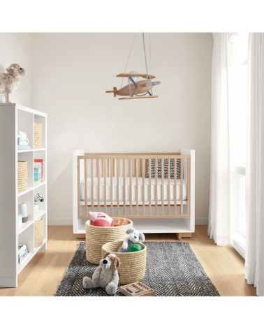 Suspension bois naturel