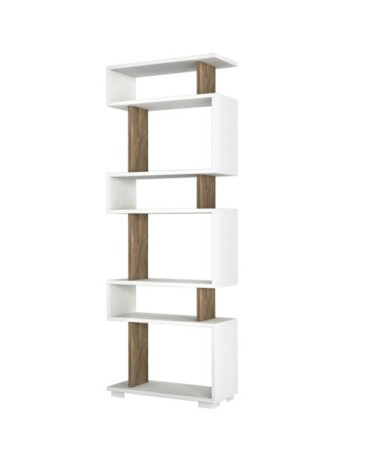 Etagère bibliothèque design scandinave L. 60 x H. 165 cm