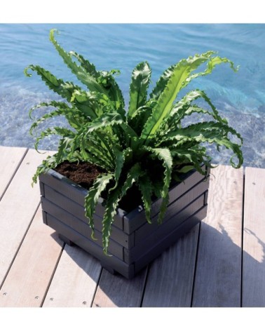 Bac à fleurs carré - 40cm