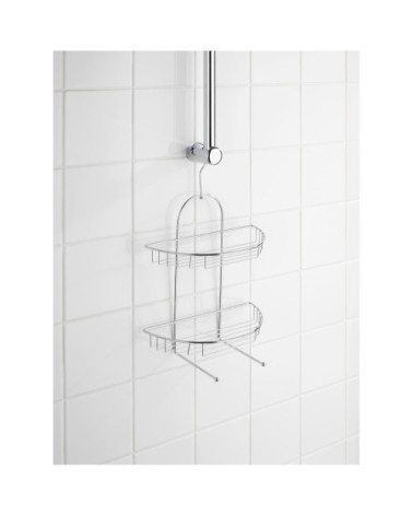 Etagère de douche en acier