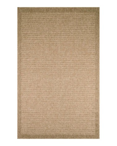 Tapis intérieur/extérieur aspect jute naturel 50x80