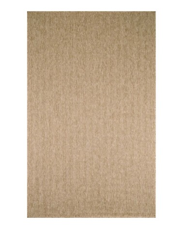 Tapis intérieur/extérieur aspect jute beige chevron 60x90