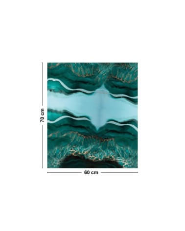 Crédence cuisine Fond de hotte ALU L 60xH 70cm