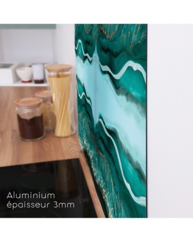 Crédence cuisine Fond de hotte ALU L 60xH 70cm