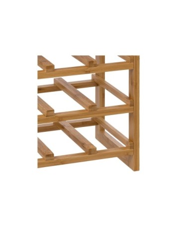 Porte bouteilles en bambou 12 bouteilles - 35x24x47cm