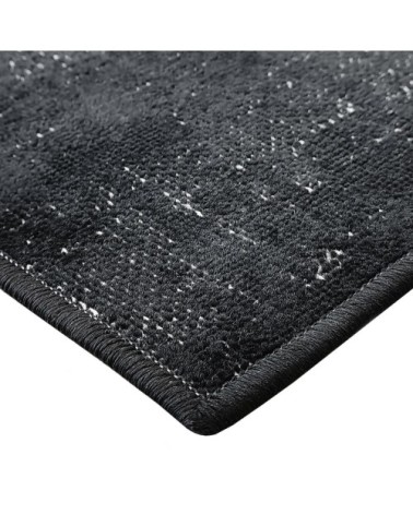 Tapis effet patiné vintage gris/noir 160x230