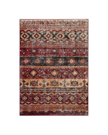 Tapis avec motifs effet patiné vintage multi 120x170