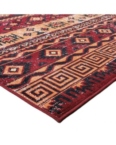 Tapis avec motifs effet patiné vintage multi 120x170