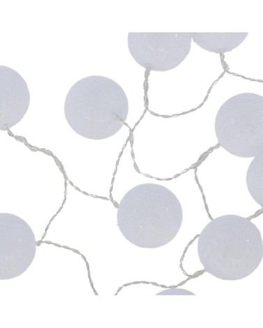 Guirlande en blanc 165x6cm