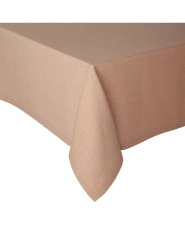 Nappe en lin rouge 190x320