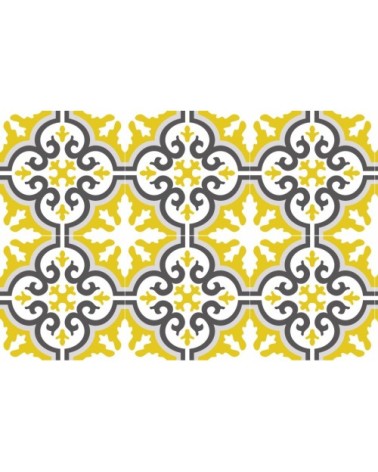 Crédence adhésive carreaux de ciment Simone 200x40cm