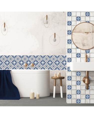 Crédence adhésive carreaux de ciment Simone 200x40cm