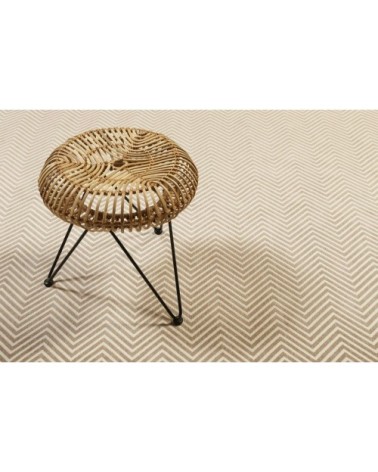 Tapis plat en coton polyester reversible 70x140