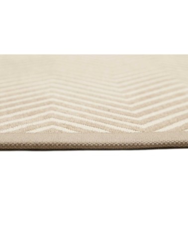 Tapis plat en coton polyester reversible 70x140