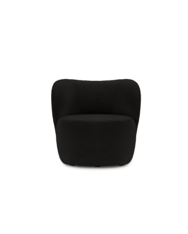 Fauteuil en boucle noir