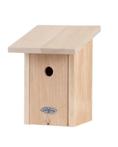 Nichoir pour mésanges bleues bois naturel