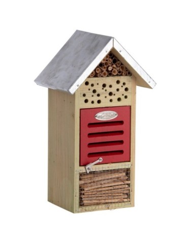 Hôtel à insectes, hauteur 32 cm