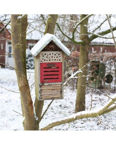 Hôtel à insectes, hauteur 32 cm
