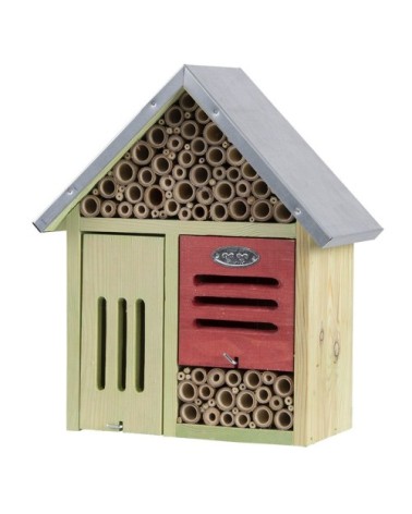 Hôtel à insectes, hauteur 33 cm