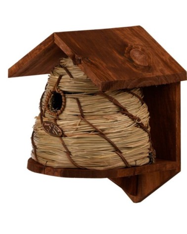 Nichoir oiseau en forme de ruche