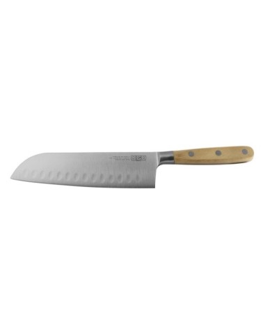 Couteau santoku alvéolé 18cm