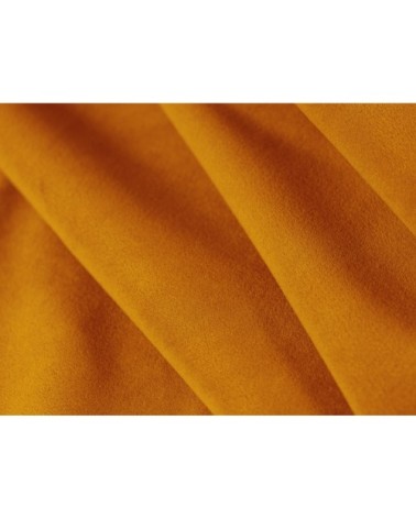 Canapé 4 places en tissu velours jaune