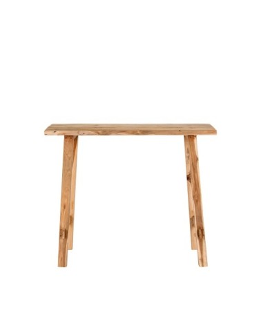 Console en teck L90cm bois clair
