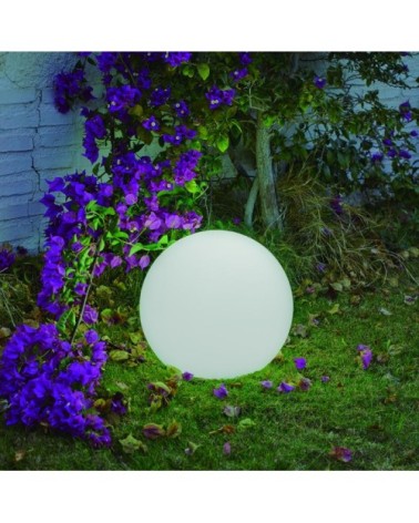 Boule lumineuse extérieure buly 40 cm alimentation électrique