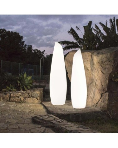 Lampadaire intérieur extérieur fredo 170 cm alimentation électrique