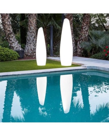 Lampadaire intérieur extérieur fredo 170 cm alimentation électrique