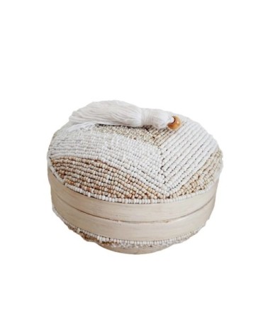 Boîte en bambou D14 x H10 cm