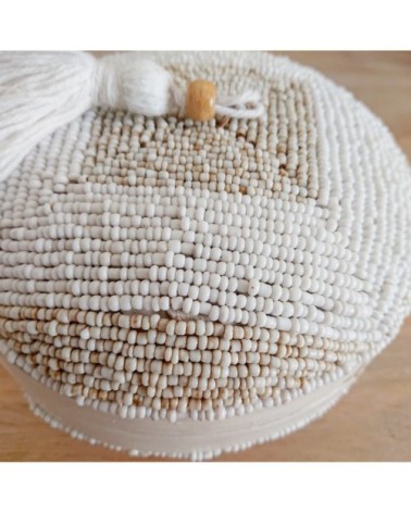 Boîte en bambou D14 x H10 cm