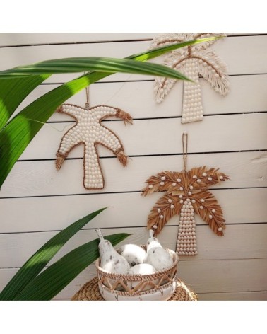 Décoration murale en coquillages