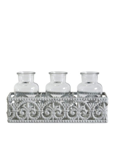 Set de 3 petits vases