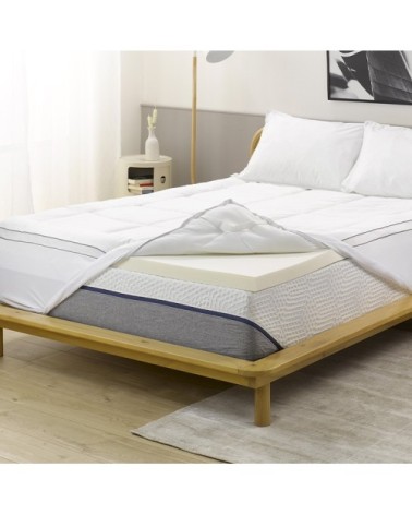 Surmatelas mémoire de forme 8cm 200x200cm