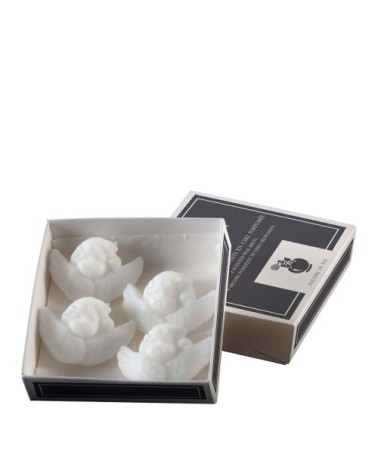 Boîte de 4 décors fondants parfumés Poudre de Riz