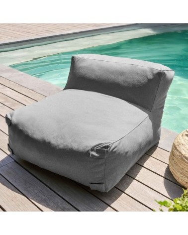 Salon de jardin modulable 5 places gris