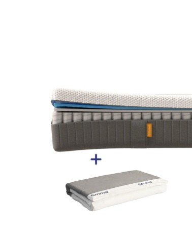 Pack matelas et protège-matelas 140x190