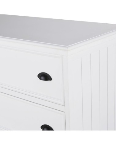 Commode double blanche