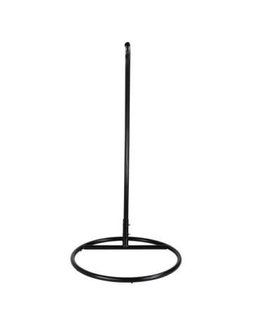 Pied pour fauteuil suspendu en acier noir