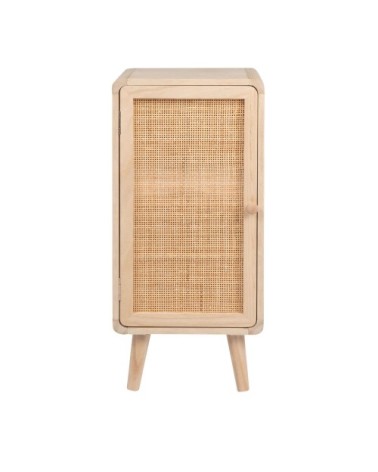 Petit meuble de rangement en cannage