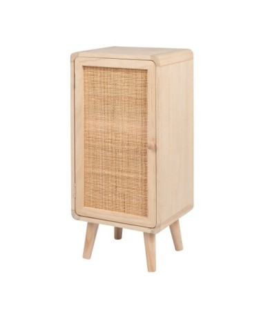 Petit meuble de rangement en cannage