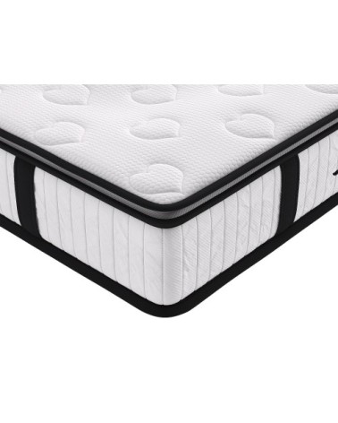 Matelas classique blanc 160 x 200 cm