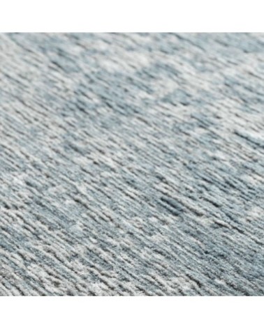 Tapis en laine gris/bleu 200 x 300 cm