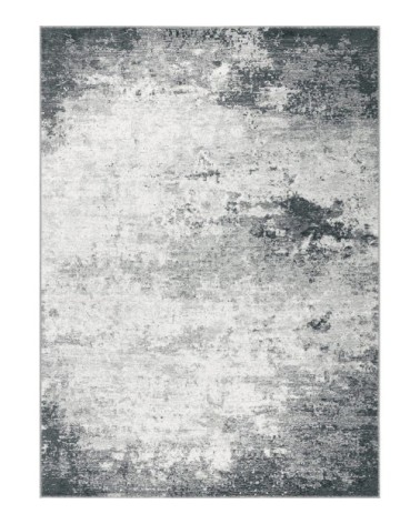 Tapis en laine gris foncé 200 x 300 cm