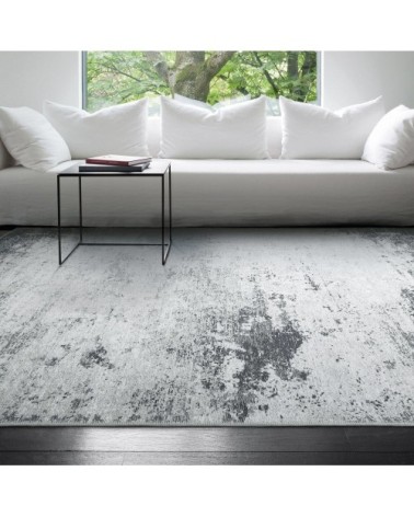 Tapis en laine gris foncé 200 x 300 cm