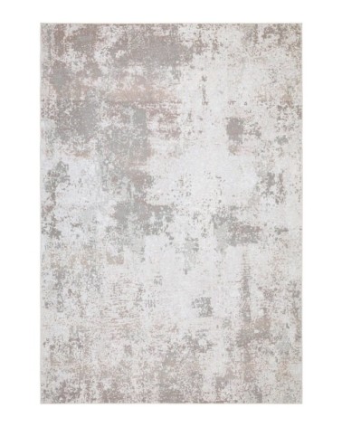 Tapis en coton et en laine gris 200 x 300 cm